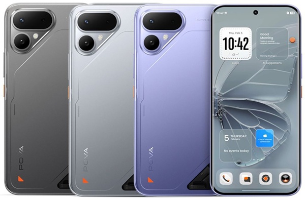 TECNO Pova Curve 2 5G được trang bị viên pin "khủng" lên đến 8.000mAh