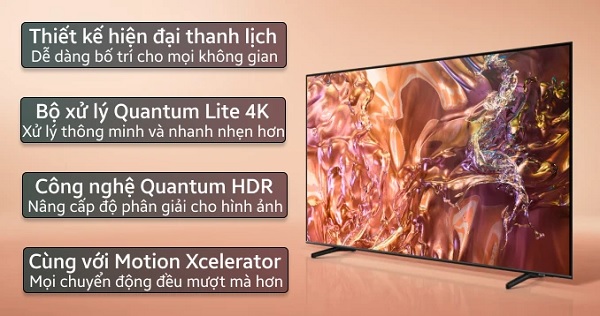 Smart Tivi QLED Samsung 4K 50 inch QA50QE1CA
