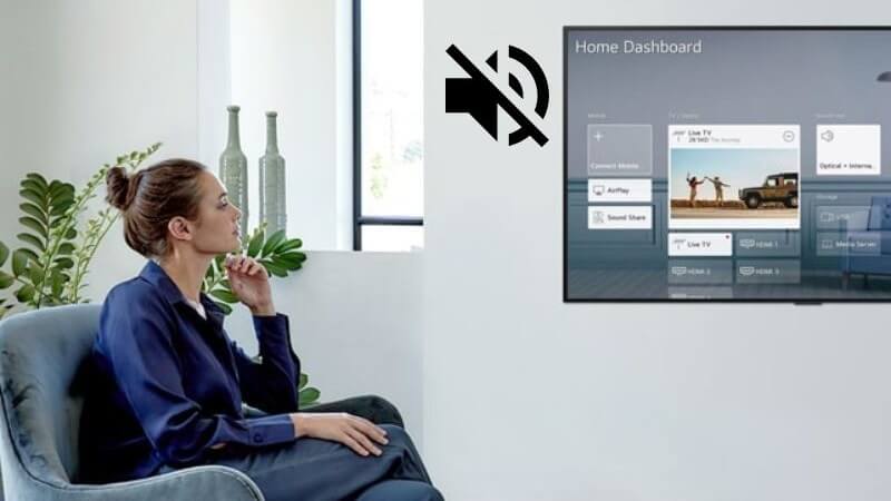 Những biểu hiện nhận biết tivi Xiaomi bị mất tiếng