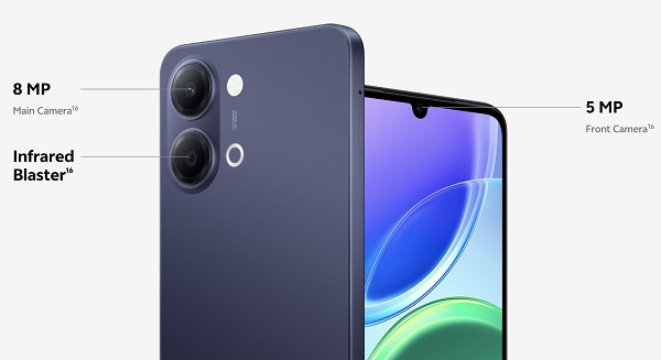 Hệ thống camera trên Vivo Y05 khá cơ bản