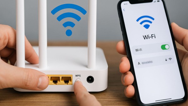 Cơ chế hoạt động của WPS trên modem WiFi