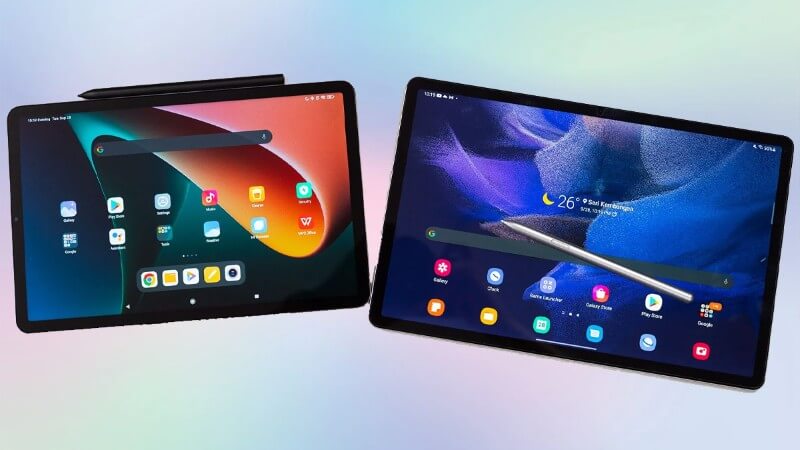 So sánh tổng quan Xiaomi Pad vs Galaxy Tab
