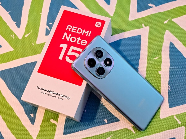 Redmi Note 15 được thiết kế mang phong cách tối giản nhưng vẫn hiện đại