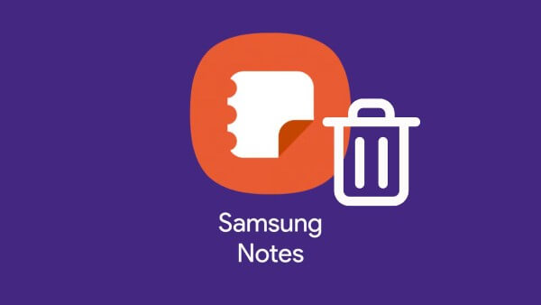 Thùng rác riêng trong ứng dụng Samsung Notes