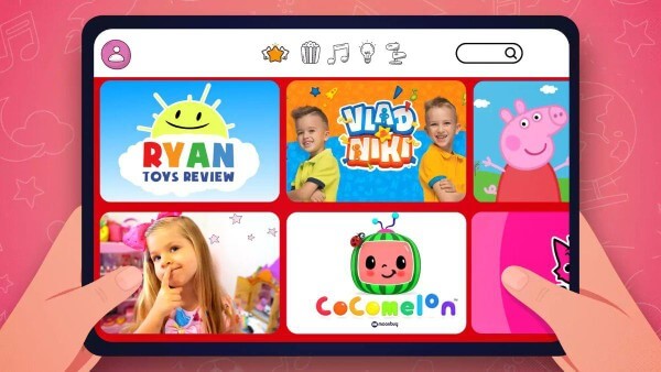 YouTube Kids phân loại nội dung theo từng nhóm tuổi khác nhau