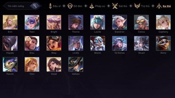 Tổng hợp Top những AD dễ leo rank nhất