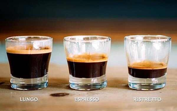 Những biến thể thường gặp của espresso