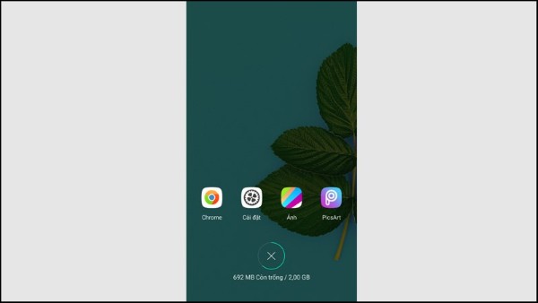 Nhấn nút vuông đa nhiệm