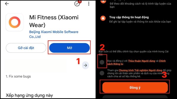 Tải và cài đặt ứng dụng Mi Fitness về điện thoại