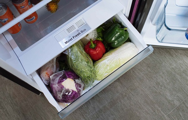 Nên duy trì mức nhiệt khoảng 2 – 4°C để giữ độ ẩm cho rau củ quả