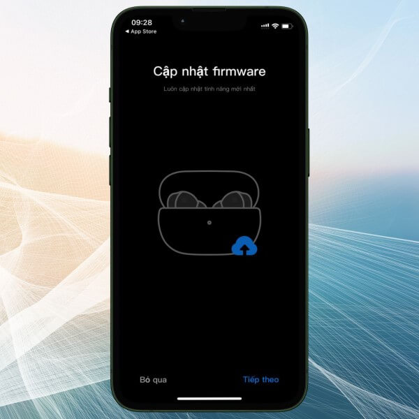 Ứng dụng Xiaomi Earbuds hỗ trợ cập nhật firmware cho tai nghe