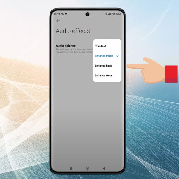 Điều chỉnh chất lượng âm thanh chi tiết