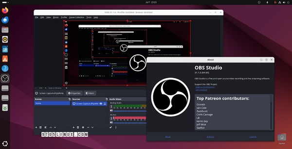 Phần mềm mã nguồn mở OBS Studio 