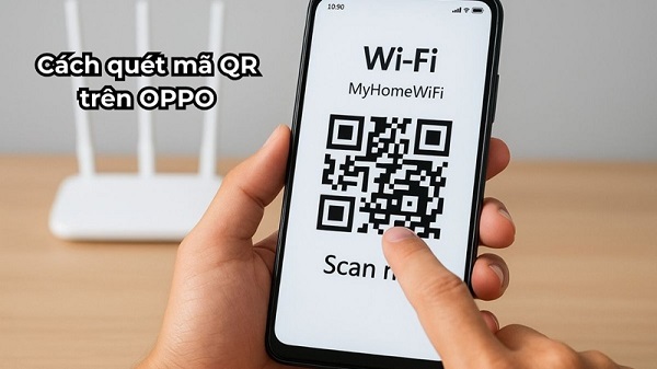 Tổng hợp các cách quét mã QR trên OPPO đơn giản