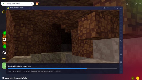 Nhập từ khóa Crafting and Building apk