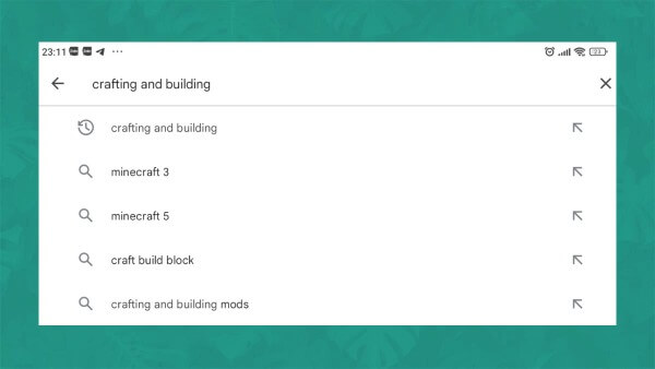 Tìm kiếm từ khóa Crafting and Building