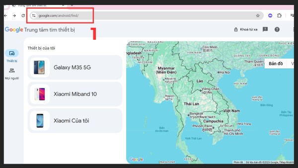 Truy cập website bằng trình duyệt trên máy tính hoặc điện thoại
