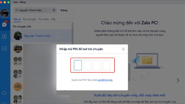 Tính năng tin nhắn ẩn trên Zalo cho phép người dùng bảo mật cuộc trò chuyện