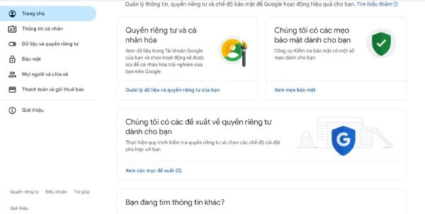 Mở ứng dụng Google