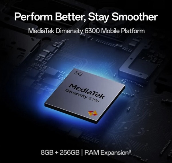 OPPO K14 được trang bị vi xử lý MediaTek Dimensity 6300