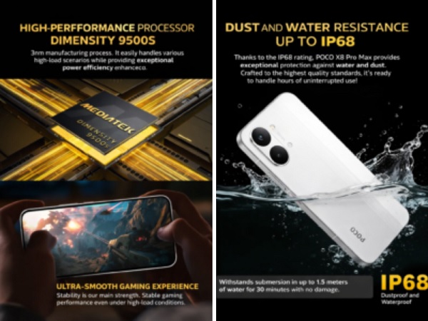 Thiết bị còn được cho là đạt chuẩn kháng nước và bụi IP68