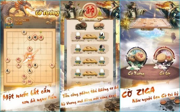 Ziga – Cờ Úp & Cờ Tướng Online