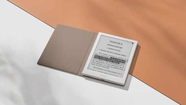 Giao diện Boox Go 6 trực quan, tập trung vào nội dung đọc