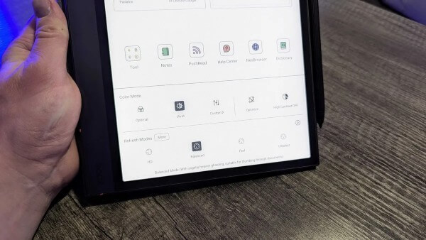 Boox Note Air 4 C cung cấp hệ thống thư mục, thẻ và liên kết thông minh