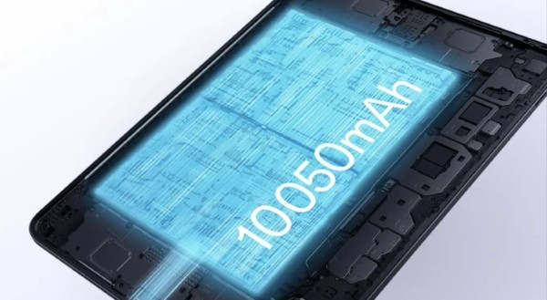 OPPO Pad 5 sở hữu dung lượng pin ấn tượng lên đến 10.050mAh