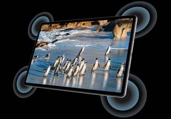 OPPO Pad SE với hệ thống 4 loa công suất lớn