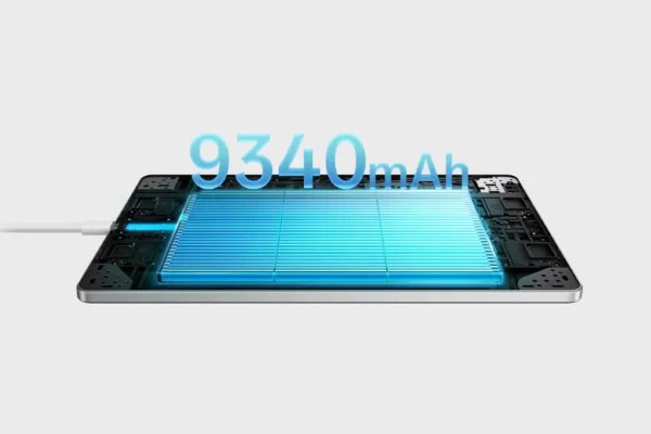 OPPO Pad SE sở hữu viên pin dung lượng 9340mAh