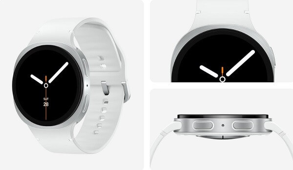 Dây đeo silicone trên Galaxy Watch8 Bluetooth 44mm