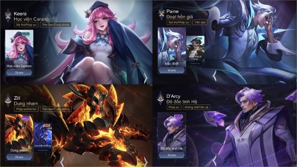 Gợi ý những Pháp sư đi rừng phổ biến 