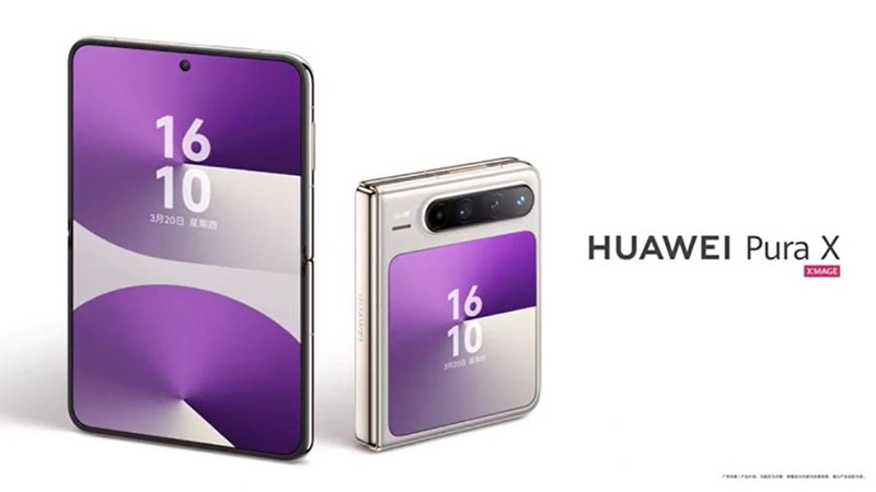 điện thoại huawei gập