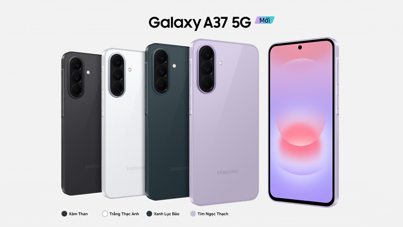 Galaxy A37 5G có mấy màu