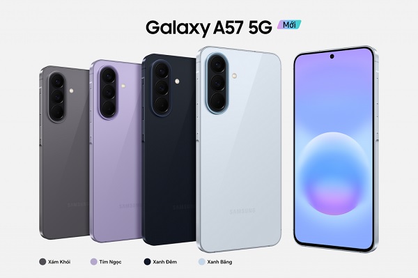 Galaxy A57 5G có mấy màu?