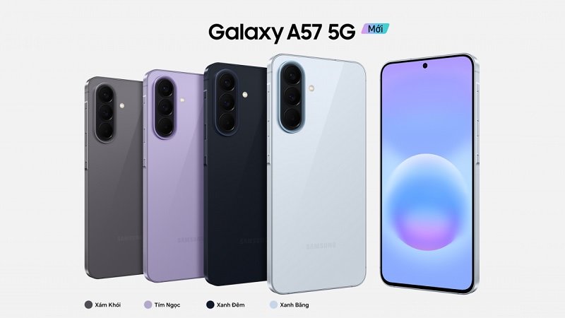 Galaxy A57 5G có mấy màu