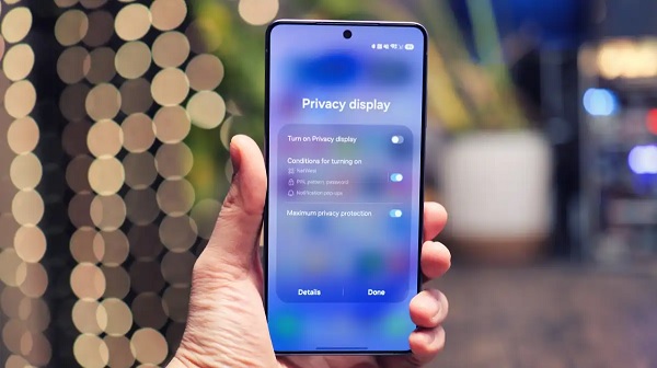 Màn hình Privacy Display chống nhìn trộm