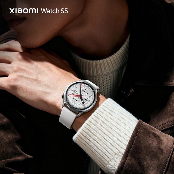Hình ảnh chính thức Xiaomi Watch S5 vừa được tiết lộ
