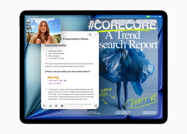 iPad Air M4 ra mắt với thiết kế quen thuộc