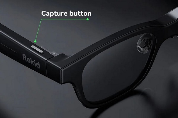 Rokid Glasses RV101 được thiết kế với trọng lượng nhẹ, tạo cảm giác đeo thoải mái