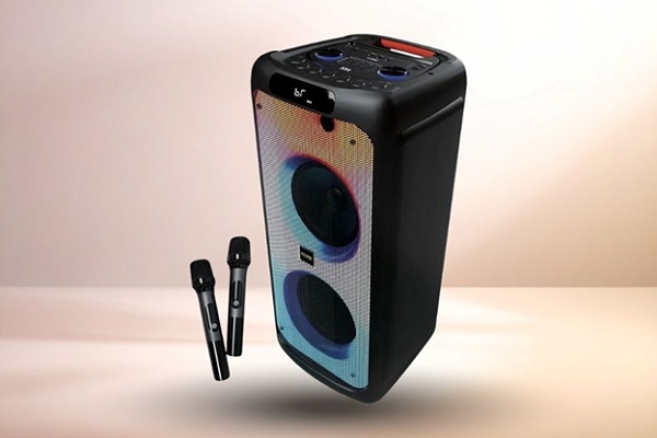 Bộ loa kéo karaoke iCore X88 kèm 02 micro