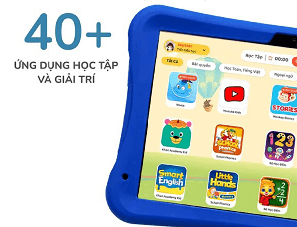 Joystar J6 WiFi tích hợp hơn 40 ứng dụng học tập đa dạng