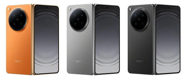 Ba tùy chọn màu của OPPO Find N6