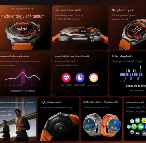 Các tính năng chính của OPPO Watch X3