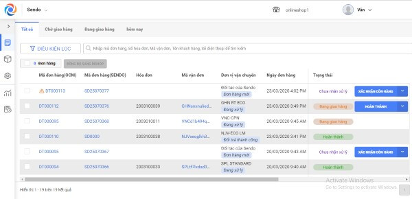 Phần mềm MISA eShop