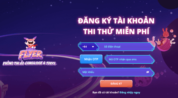 Nhấn “Đăng ký”