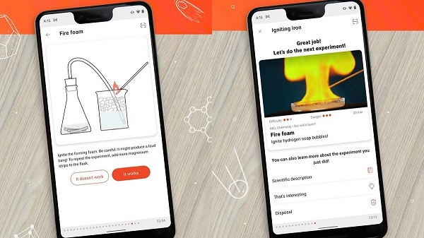 Phần mềm làm thí nghiệm hóa học ảo hiện đại
