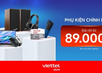 Phụ kiện giá chỉ từ 89K khi mua cùng Laptop tại Viettel Store