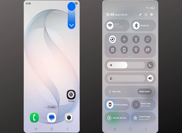 Cách bật nhanh từ bảng điều khiển